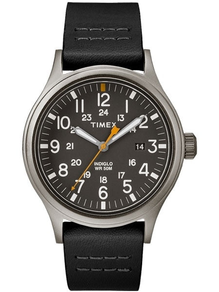 Timex 40mm Allied Quartz Watch with Black Dial and INDIGLO Night-Light #TW2R46500VQ