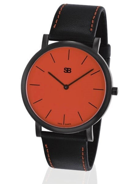 SB Ultra-Thin Swiss Quartz Dress Watch with Sapphire Crystal #SOB1008