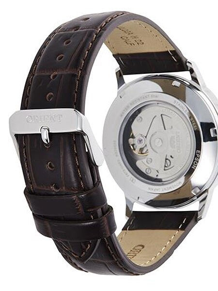 Orient Symphony III Automatic Dress Watch with White Dial #RA-AC0F07S10A