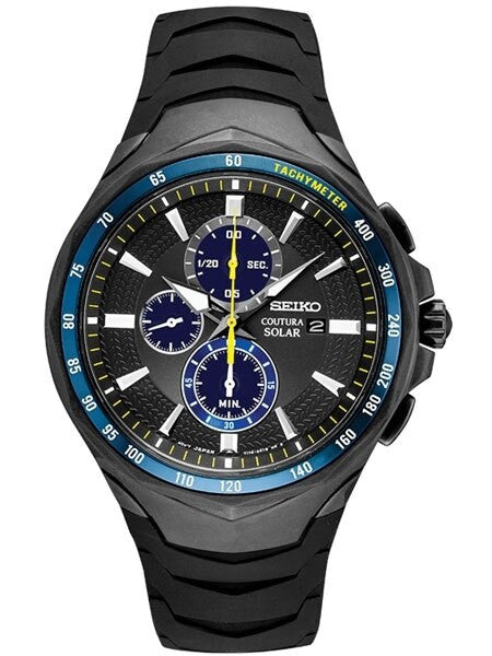 Seiko Coutura Jimmie Johnson Special Edition Solar Chronograph Watch #SSC697