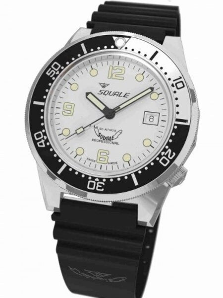 Squale 500 Meter Professional Swiss ETA Automatic Dive Watch #1521-026-S