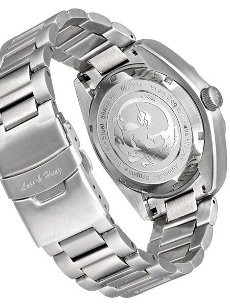 Lew and Huey Orthos Automatic Dive Watch with 42mm SS Case #Orthos-RG
