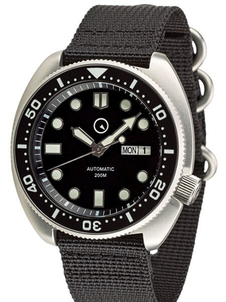 Islander Automatic Dive Watch with AR Double Dome Sapphire Crystal, and Luminous Ceramic Bezel Insert #ISL-12