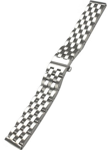 Vollmer Brushed Finish Solid Link Heavy Bracelet #07042H7 (22mm)