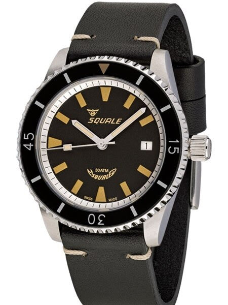 Squale Montauk 300 Meter Swiss Made Automatic Dive Watch with Sapphire Crystal #MTK-01