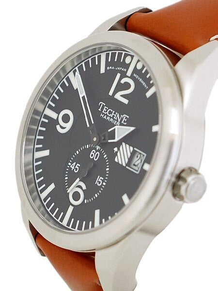 Techne 41mm Harrier Aviator Quartz Watch with Anti-Reflective Sapphire Crystal  #375.053