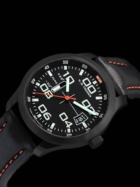 NB Yaeger Swiss Automatic Pilot Watch with Sapphire Crystal #TENDENCE-PVD-C2