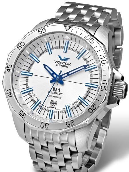 Vostok-Europe N1 Rocket Russian Automatic Dive Watch with Bracelet 2255147B