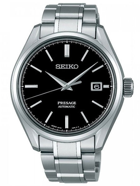 プレザージュ SEIKO PRESAGE  SARX057 Seiko Presage Black Dial Automatic Dress Watch with 40.8mm