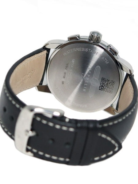 Graf Zeppelin LZ 127 Quartz Chronograph Watch with Black Dial #7678-2