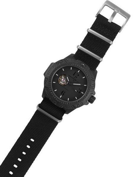 Armourlite Automatic Watch with Tritium Illumination, 47mm Polycarbonate Case and Military Strap #AL1204