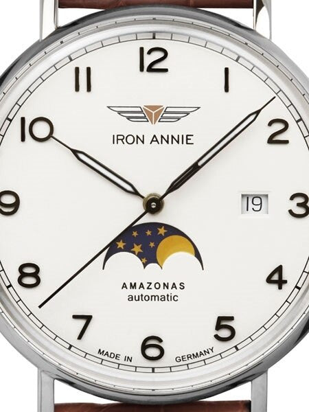 Iron Annie Amazonas Impression Swiss Automatic Moonphase Watch #5908-1