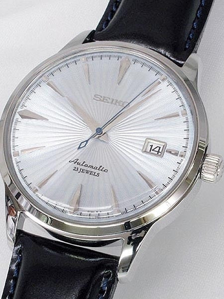 Seiko "Cocktail Time" Automatic Dress Watch with 40mm Case, and Hardlex Crystal  #SARB065