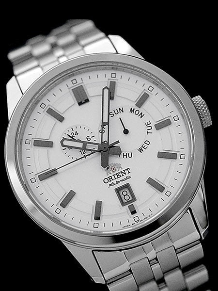 Orient Trooper Automatic Watch with Sapphire Crystal and 24-Hour Sub-Dial #ET0S002W