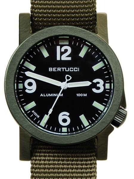 Bertucci Experior Anodized Aluminum Unibody Watch with Nylon Strap #16504