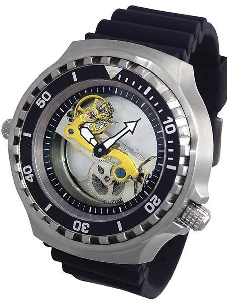 Tauchmeister Automatic Dive Watch with Helium Release Valve and AR Sapphire Crystal #T0310