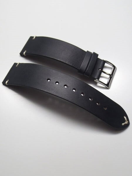 Horween Chromexcel Blue Calfskin Leather with Matching Lining and Hand-Stitching #INS-HOR41