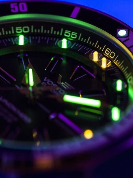 Vostok-Europe N1 Lunokhod-2 Automatic 300 Meter Dive Watch with Tritium Tubes #6205210