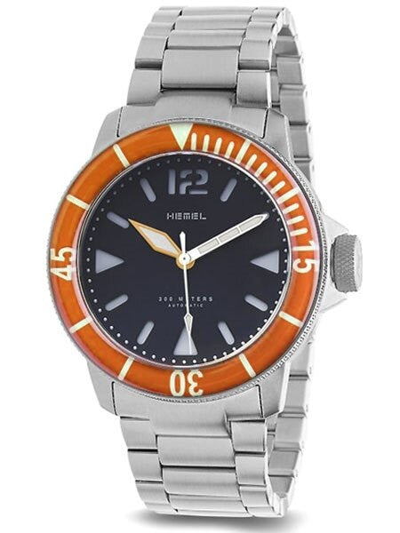 HEMEL 300-Meter Automatic Dive Watch with Luminous Bezel and AR Sapphire Crystal #HD1-04