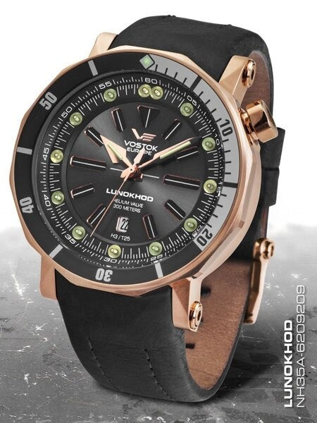 Vostok-Europe Lunokhod-2 Automatic 300 Meter Dive Watch with Tritium Tubes #6209209