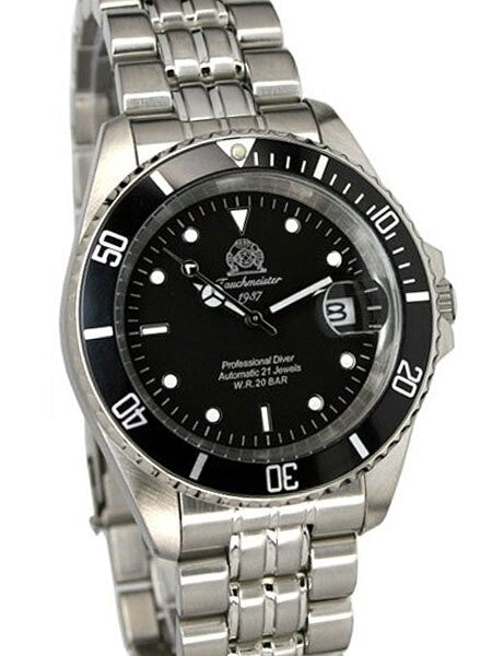 Tauchmeister Classic Automatic Dive Watch with Screw-Down Crown #T0006