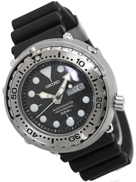 SEIKO MarineMaster Professional 300M SEIKO "Tuna" Quartz Diver with a 48mm Case #SBBN017