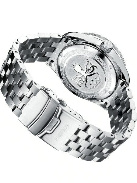 Scratch and Dent - PHOIBOS Wave Master 300-Meter Automatic Dive Watch with MOP Dial, AR Sapphire Crystal #PY010D