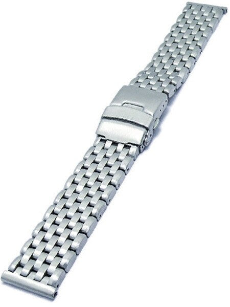 Vollmer Brushed Finish Solid Link Heavy Bracelet #09152H7 (22mm)
