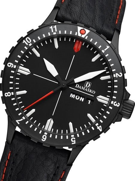 Damasko Swiss ETA Automatic with a Rotating 12-Hour Bezel and Stainless Steel Case #DA44BK