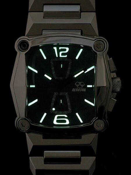Reactor Nucleus Two-Eye Chronograph Watch with SuperLuminova Illumination #57501