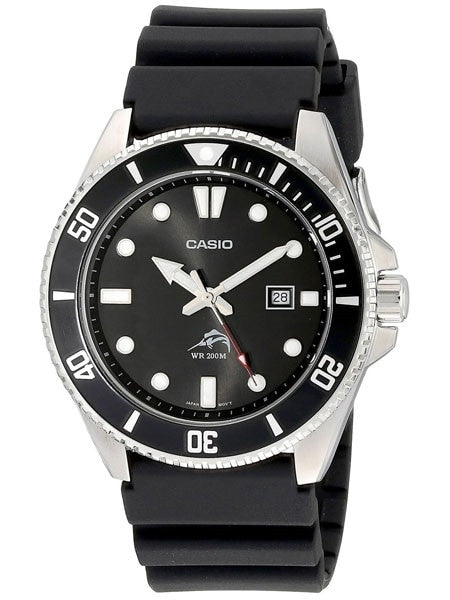 Casio 200 Meter Stainless Steel Quartz Dive Watch with Rotating Bezel #MDV-106-1A