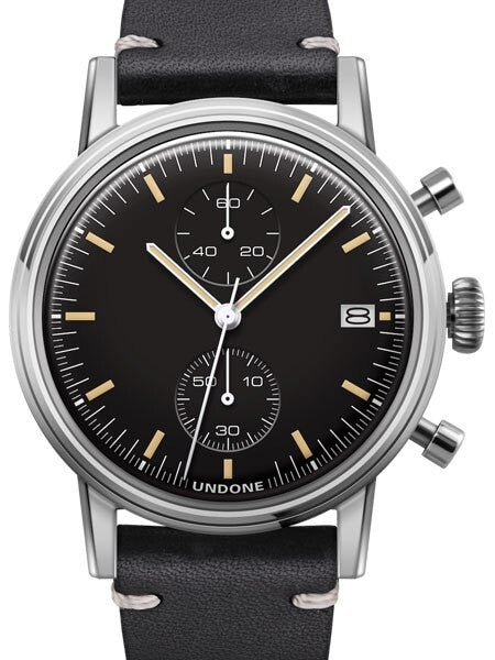 Undone Speedy Two-Eye, MechaQuartz Chronograph with 60-Minute Stopwatch #Speedy