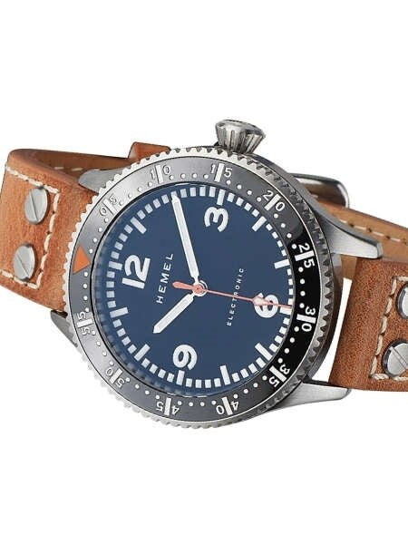 HEMEL Stratus Electronic Watch with Smooth Sweeping 60 Seconds Hand and AR Sapphire Crystal #HF6