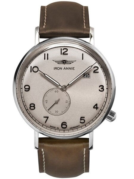 Iron Annie Amazonas Impression Swiss Quartz Dress Watch with Small Seconds, Date #5934-5