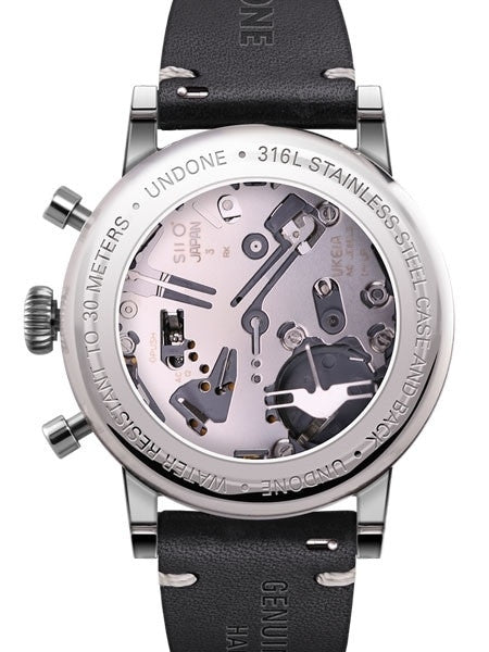 Undone Speedy Two-Eye, MechaQuartz Chronograph with 60-Minute Stopwatch #Speedy