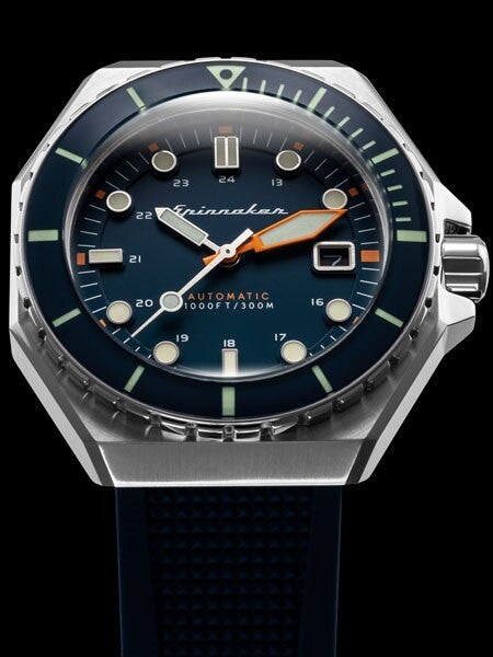 Spinnaker 44mm Dumas Automatic 300-Meter Dive Watch with Luminous Bezel #SP-5070-02