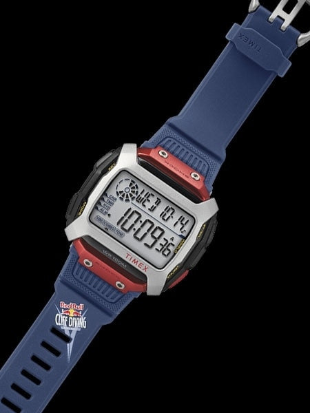 Timex Commandâ¢ X Red BullÂ® Cliff Diving 54mm Resin Strap Watch #TW5M20800JR
