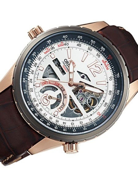 Orient Rally Automatic Watch with Power Reserve Meter and Sapphire Crystal #FT00009W