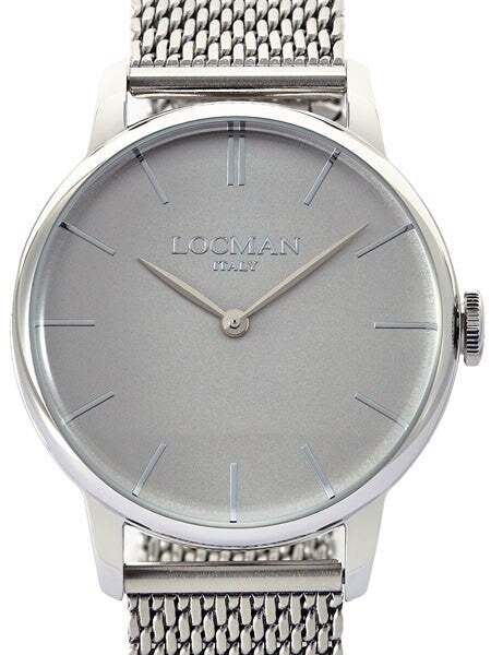 Locman 1960's Collection Elegant Quartz Dress Watch with 41mm Case #0251V06-00AGNKB0