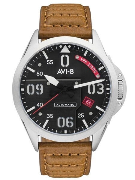 AVI-8 24-Jewel Automatic Bottisham Limited Edition P-51 Mustang #AV-4069-01