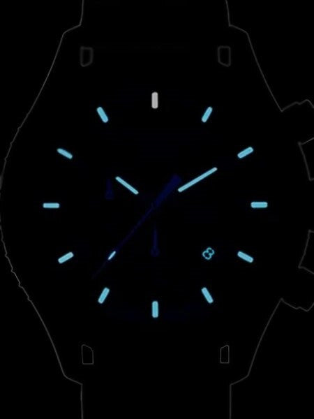Traser Master Prestige Chronograph Watch with Sapphire Crystal, 12-Hour Totalizer #106974