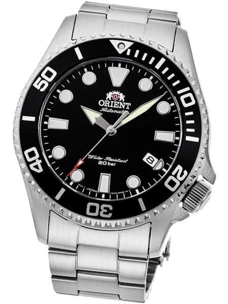 Orient Black Dial Automatic Dive Watch with Sapphire Crystal #RA-AC0K01B10B