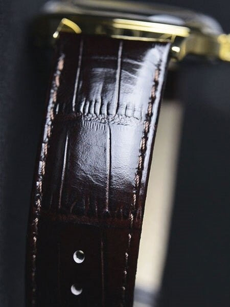 Orient 2nd Generation Automatic Watch with Goldtone Case and Hour Markers #AC00003W