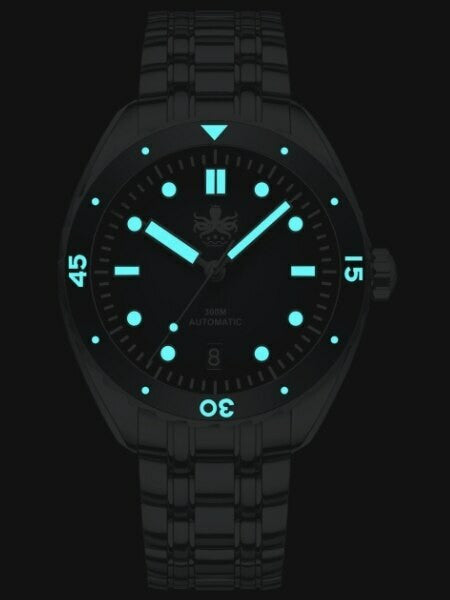 Scratch and Dent - PHOIBOS Eagle Ray 300-Meter Automatic Dive Watch with Double Dome AR Sapphire Crystal #PY025D