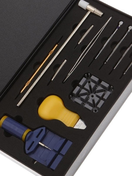 Watch Tool Kit with Storage Box for Strap Changes, Bracelet Sizing #TSA9005