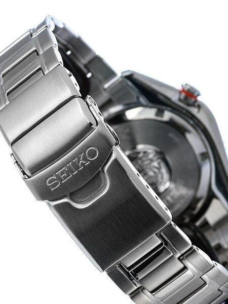 Seiko Stargate II Automatic Dive Watch with Blue Dial and Stainless Steel Bracelet #SRP493K1