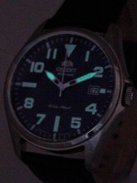 Orient Wingman 41mm Military Collection Automatic Watch with Date #ER2D009F