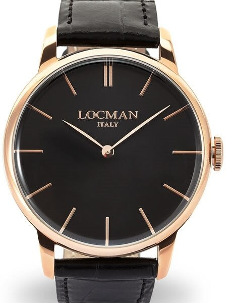 Islander Locman 1960's Collection Elegant Quartz Dress Watch with 41mm Case #0251V09-RGBKRGPK, photo 1 of 3