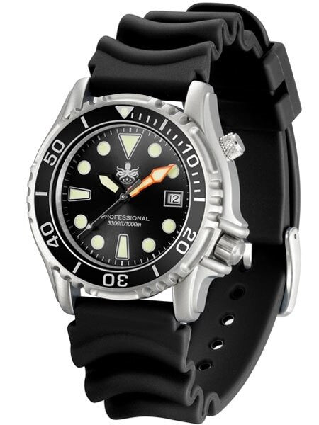PHOIBOS 1000-Meter Ocean Master Quartz Dive Watch with Sapphire Crystal #PX005C