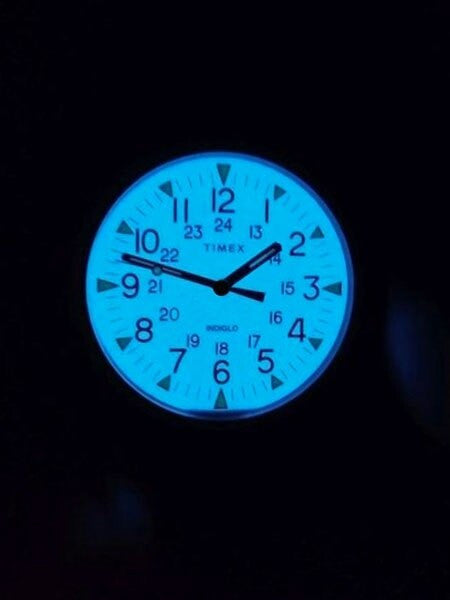Timex 40mm MK1 Quartz Watch with Blue Dial and INDIGLO Night-Light #TW2R37300VQ